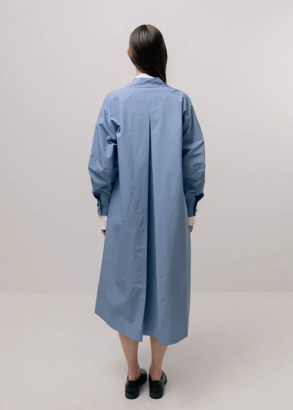Emin and Paul Oversized Trench Coat - Sky | Coats & Jackets