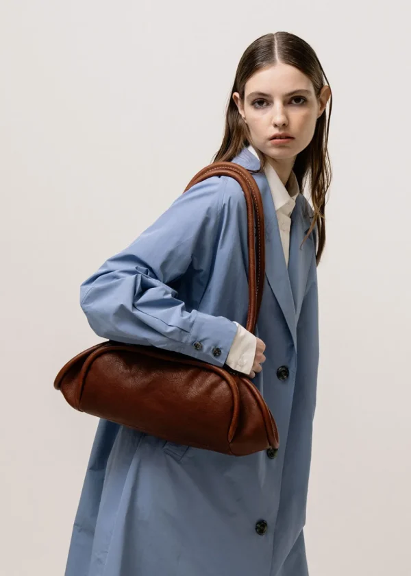 Emin and Paul Oversized Trench Coat - Sky | Coats & Jackets