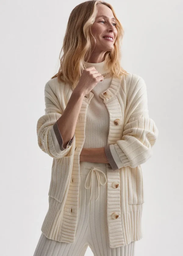 Varley Pensdale Relaxed Knit Cardigan | Knitwear