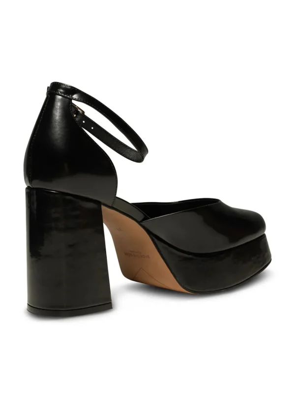 Shoe The Bear Priscilla Plateau Heel - Black High Shine | Shoes