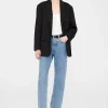 Anine Bing Quinn Blazer - Black | Blazers
