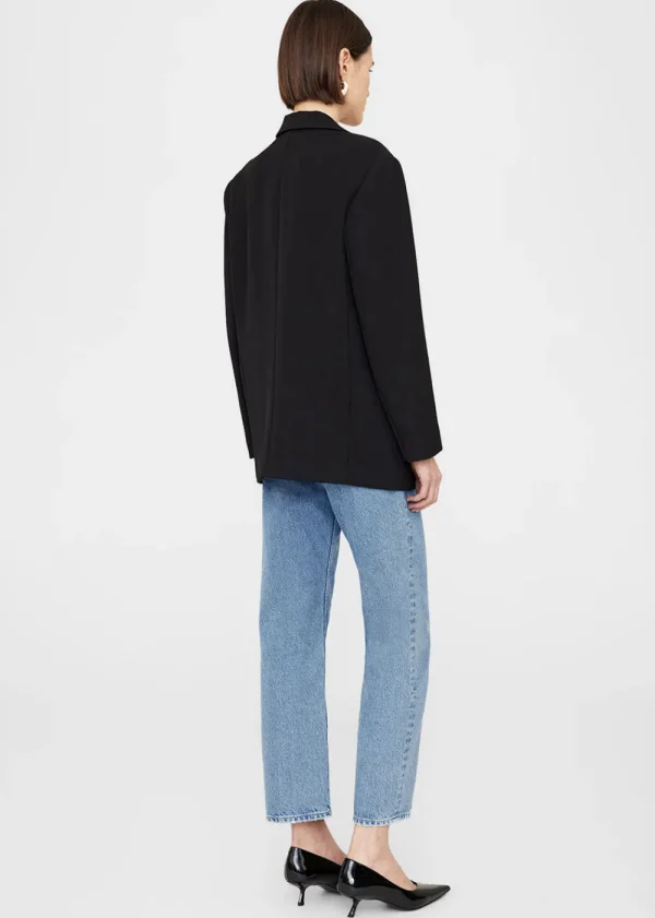 Anine Bing Quinn Blazer - Black | Blazers