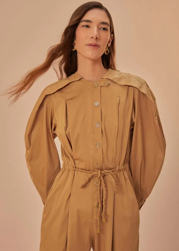 Farm Rio Raglan Sleeve Jumpsuit | Jumpsuits