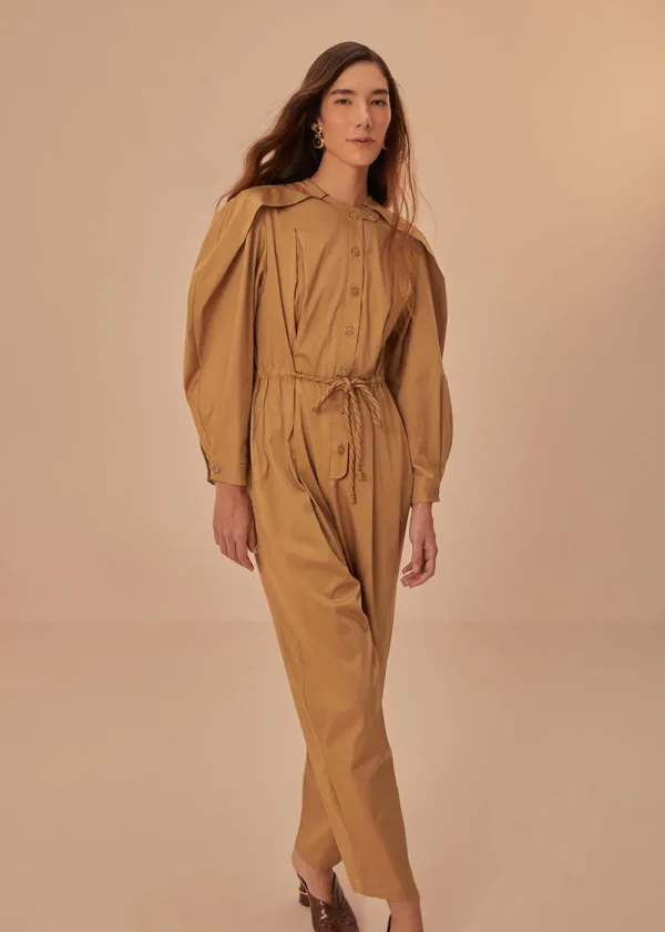 Farm Rio Raglan Sleeve Jumpsuit | Jumpsuits