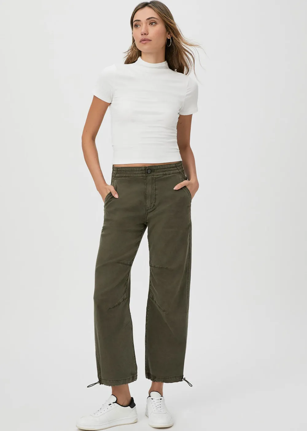 Paige Reid Jogger - Vintage Forester Green | Jeans