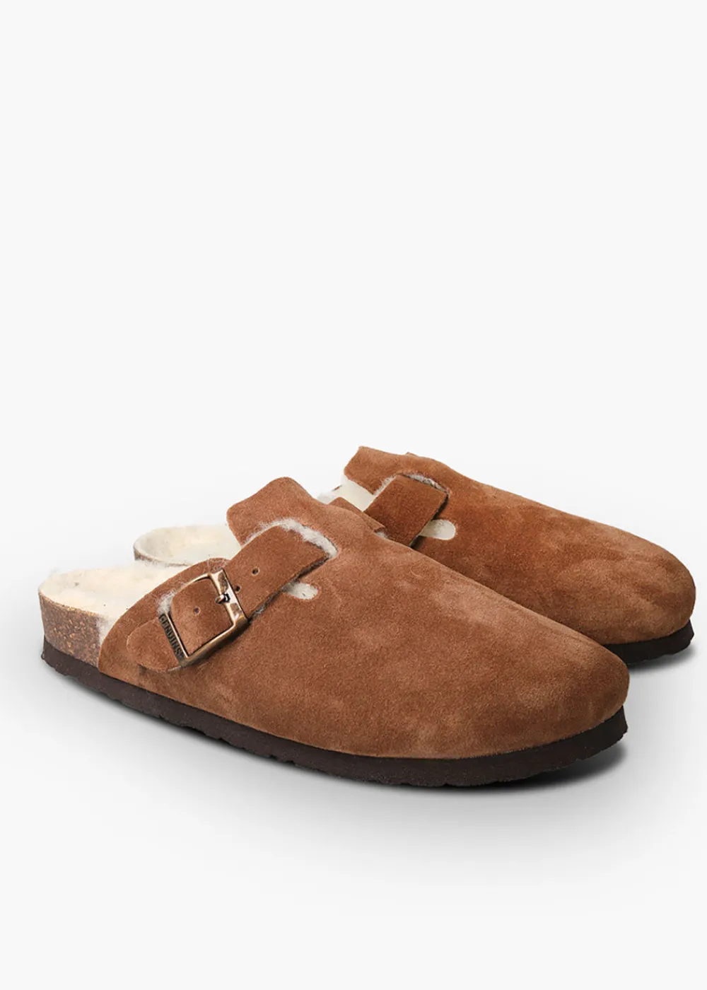 riva_velour_wool_clog__al_2.webp Genuins Riva Velour Wool Clog - Almond | Shoes