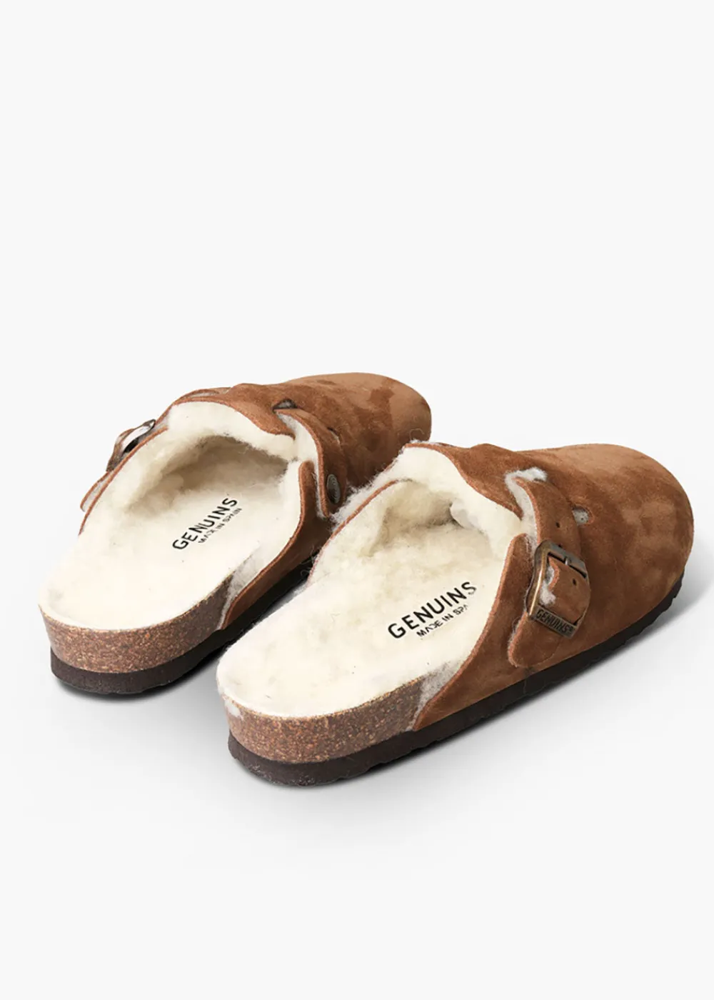 riva_velour_wool_clog__al_3.webp Genuins Riva Velour Wool Clog - Almond | Shoes