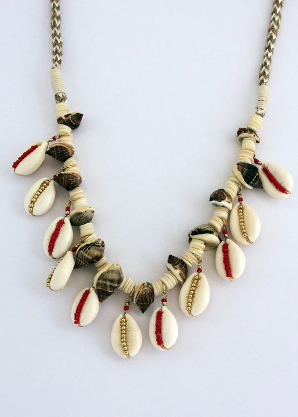 Cardomon Shell Cluster Necklace | Necklaces