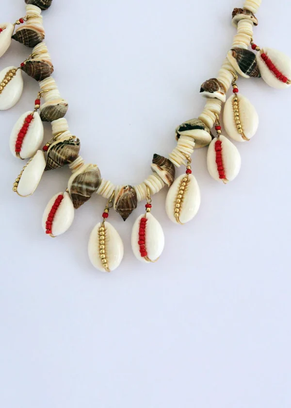 Cardomon Shell Cluster Necklace | Necklaces