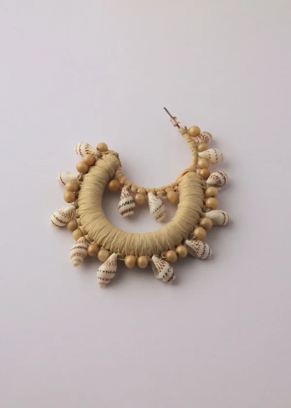 Cardomon Shell Swirl Earrings | Earrings