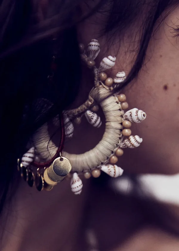 Cardomon Shell Swirl Earrings | Earrings