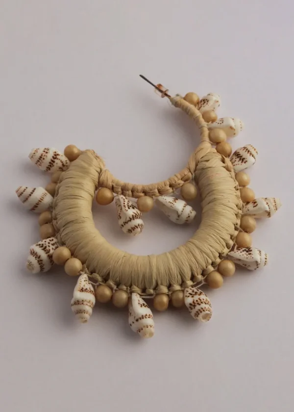 Cardomon Shell Swirl Earrings | Earrings
