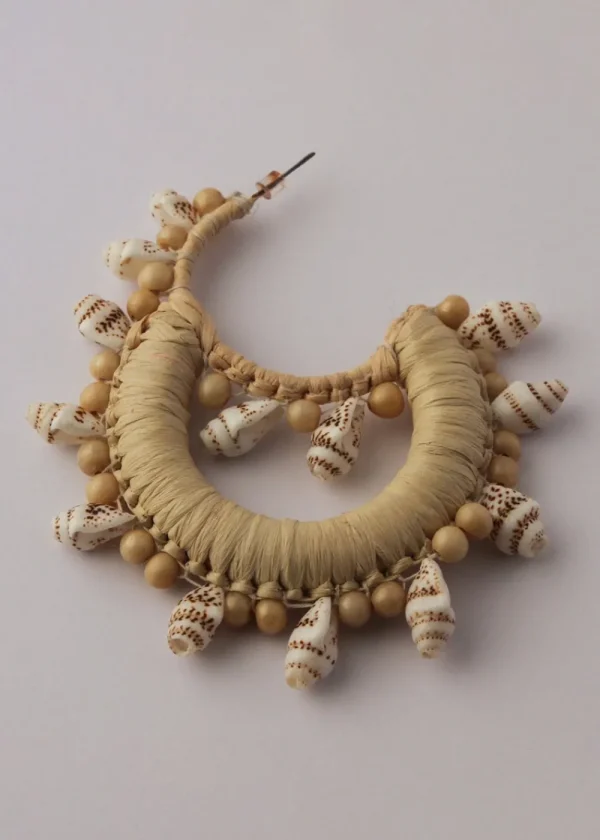 Cardomon Shell Swirl Earrings | Earrings
