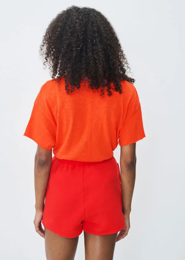 American Vintage Short Sleeve Sonoma Round Neck T-Shirt - Gazpacho | Tops