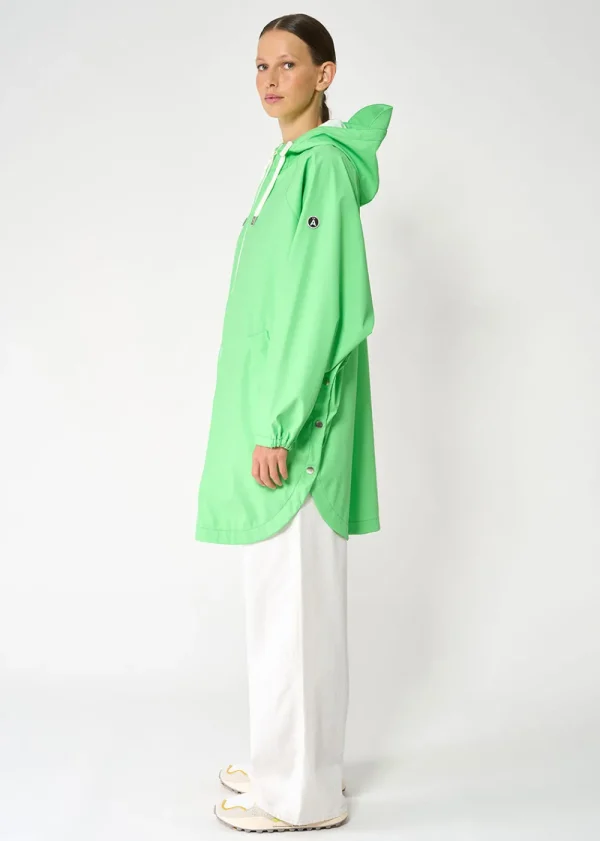 Tantä Sky Rain Jacket - Summer Green | Coats & Jackets