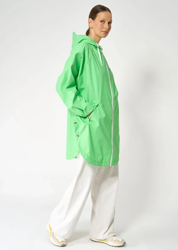 Tantä Sky Rain Jacket - Summer Green | Coats & Jackets