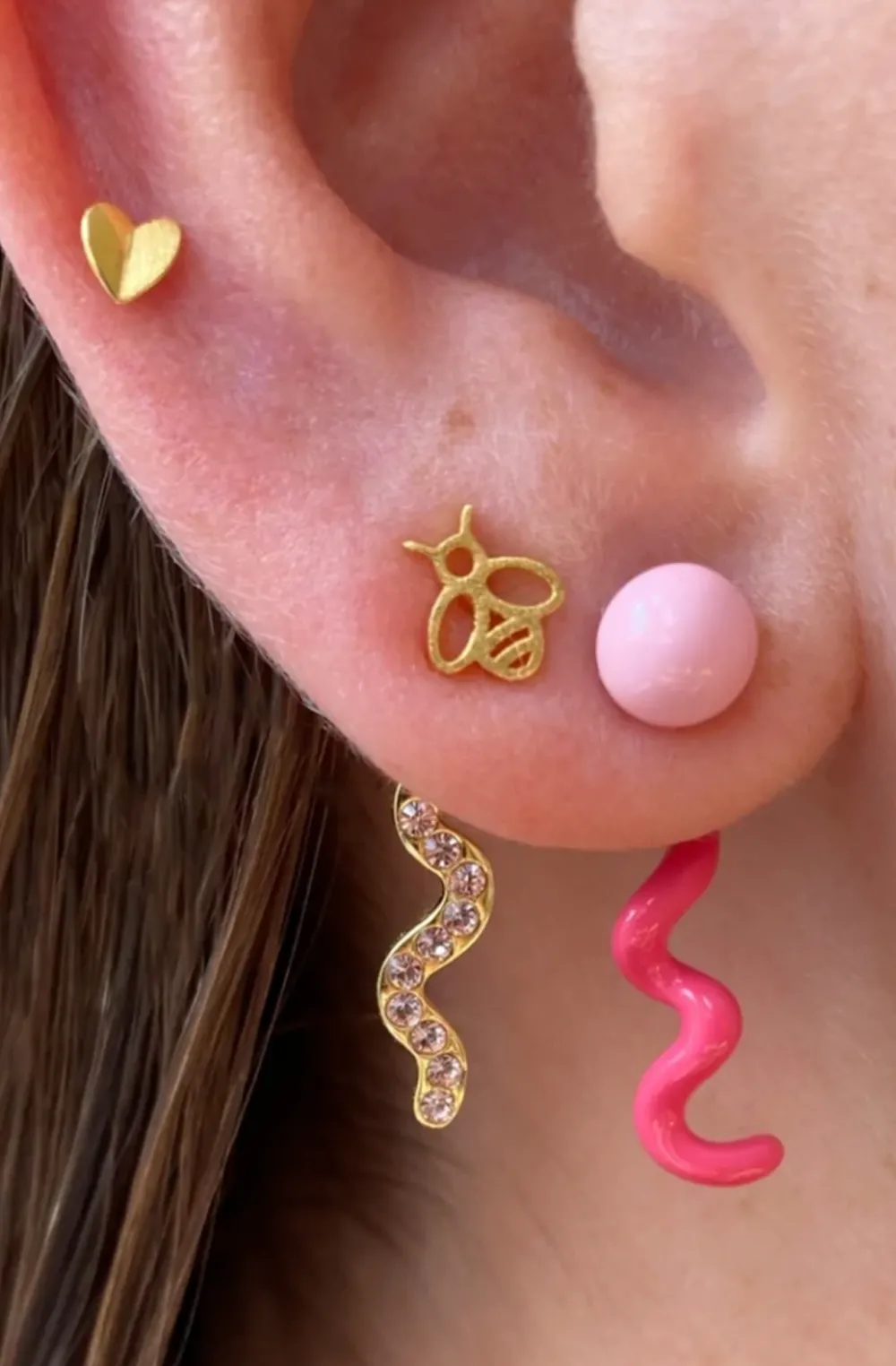 snaky_addon_earring__pc_2.webp Lulu Copenhagen Snaky Add-on Earring - 1pc | Earrings