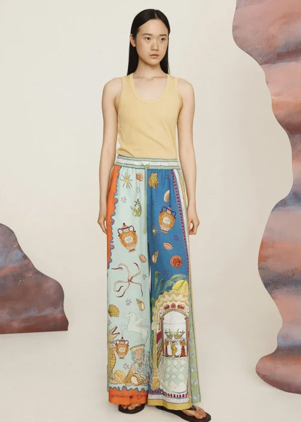 Alémais Surrealist Summer Pant | Trousers