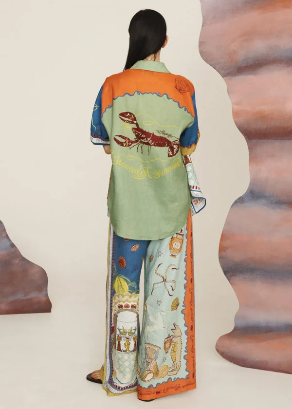 Alémais Surrealist Summer Pant | Trousers