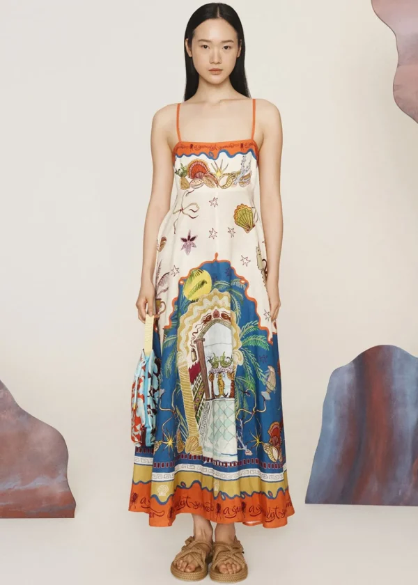 Alémais Surrealist Summer Sundress | Dresses