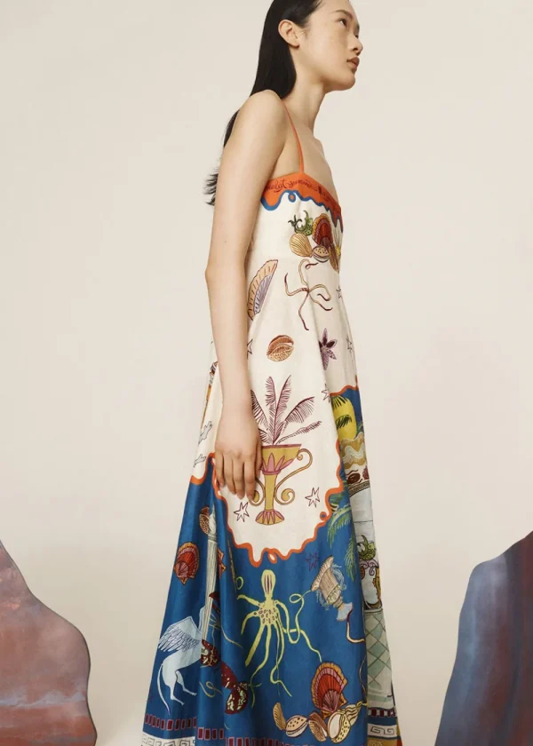 Alémais Surrealist Summer Sundress | Dresses