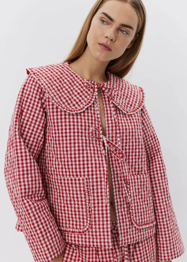 Sofie Schnoor Svanasw Jacket - Red | Coats & Jackets