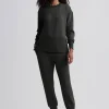 Varley The Slim Cuff Pant 27.5" - Olive Marl | Trousers