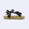 Arizona Love Trekky Raffia Bandana Black | Sandals