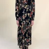 Rixo Trula Dress - Star Floral Black | Dresses