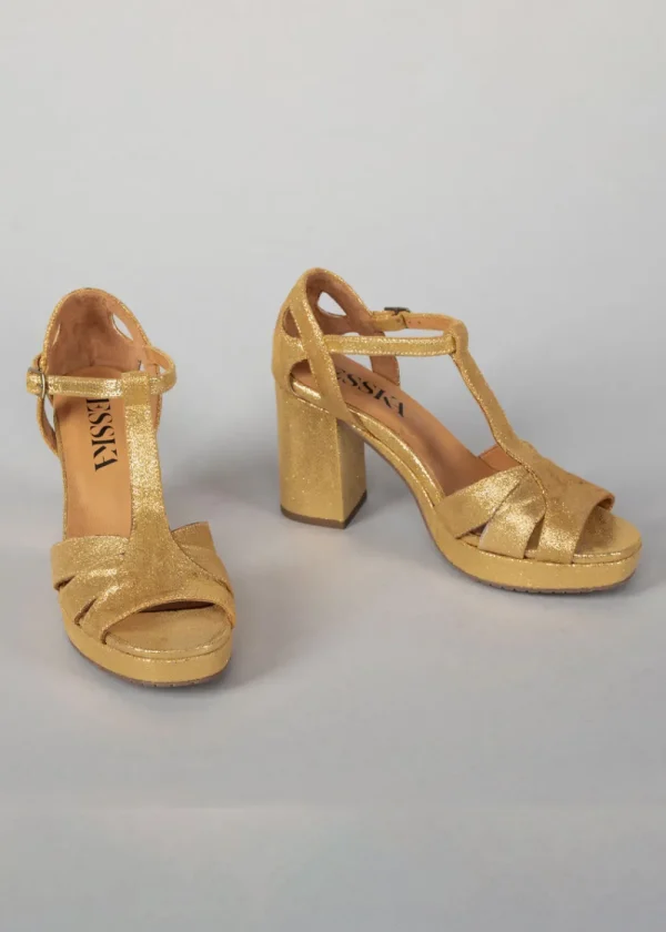 Esska Valerie Heels - Gold | Shoes