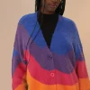 Farm Rio Vintage Waves Cardigan | Knitwear