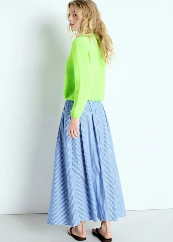 American Vintage Vitow Cardigan - Fluo Apple | Knitwear