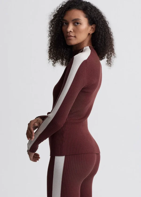 Varley Wilshire Mock Neck Knit | Knitwear