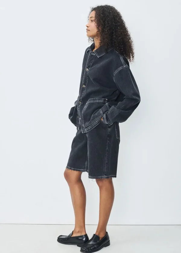 American Vintage Yopday Shorts - Black Vintage | Shorts
