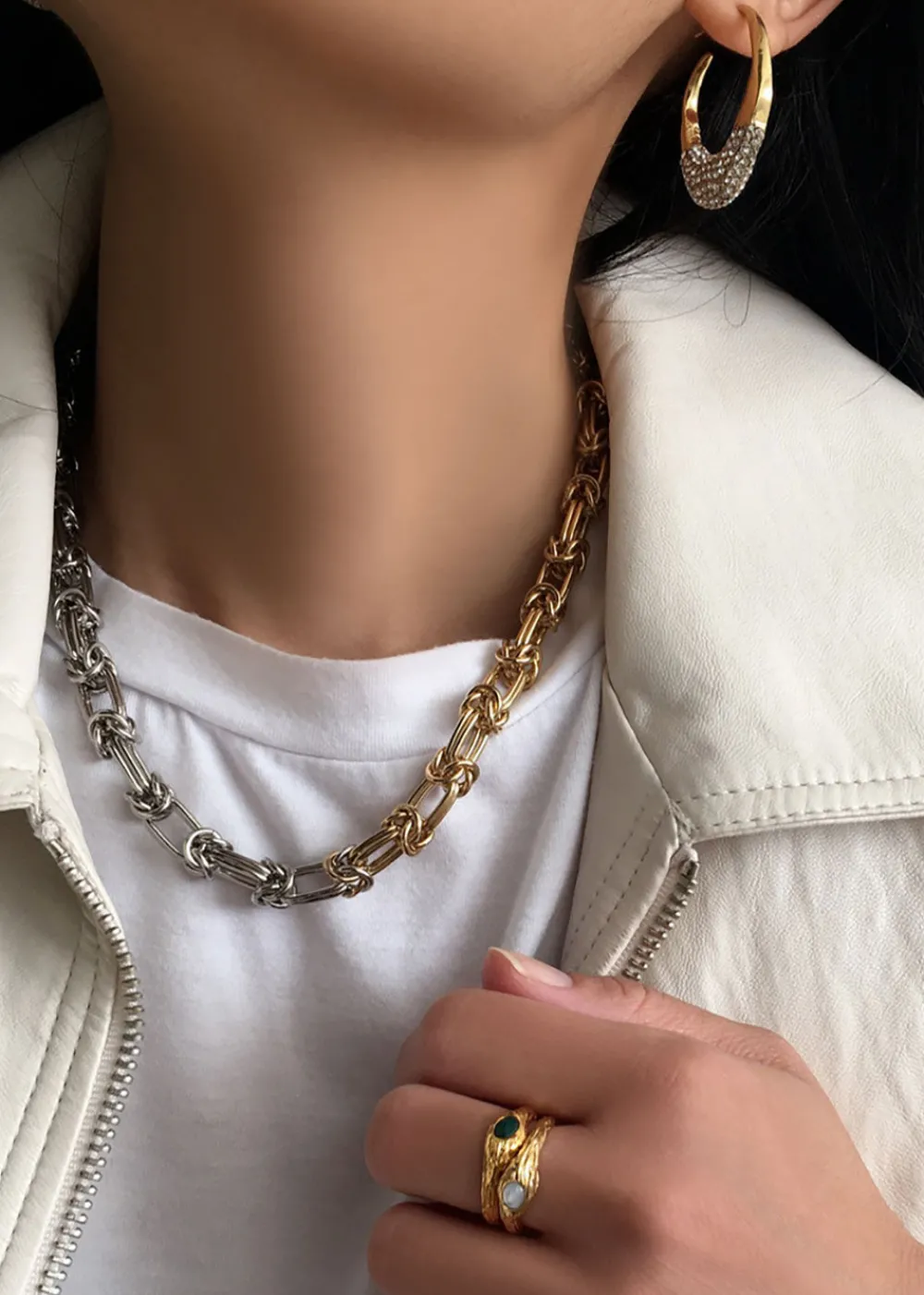 zion_necklace__gold_amp_s_1.webp Alona Zion Necklace - Gold & Silver | Necklaces